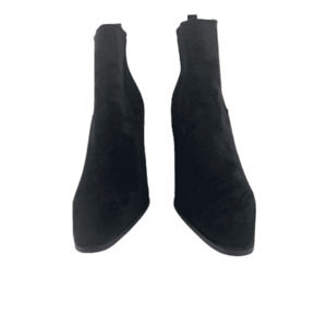 Azalea Wang women's black suede boots size 10